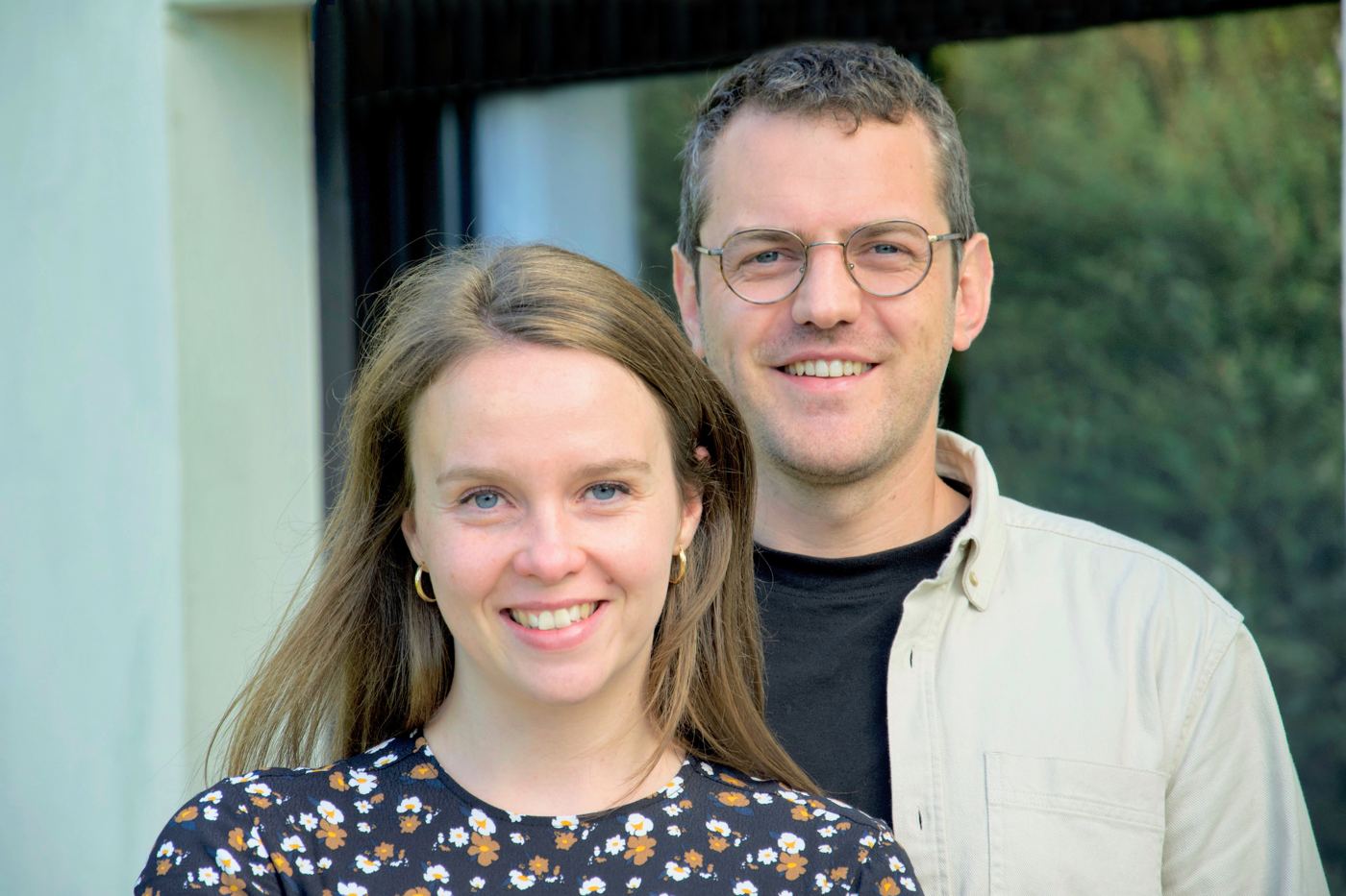 Damien et Nolwenn, fondateurs de la Conciergerie Bienvenue